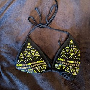 Triangle bikini top